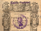 Digestorum, seu Pandectarum libri quinquaginta. Lugduni apud Gulielmu m. Rouillium
