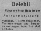 17. Juni 1953 Ausrufung des Ausnamezustand in Halle