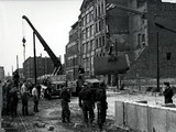 Mauerbau in der Zimmerstrasse – Berlin 13. 8. 1961