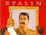 Plakat zum Stalinkult in der DDR