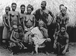 Polygynní rodina Tivů ze západní Afriky