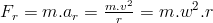 F_r=m.a_r=\frac{m.v^2}{r}=m.w^2.r