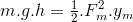 m.g.h=\frac{1}{2}.F_m^2.y_m