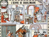 Karel Veliký – první sjednotitel na evropském kontinentu – obraz znázorňuje rozvoj kultury