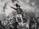 		Robert Blum jako bojovník na barikádách ve Vídni 1848