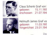 Claus Schenk Graf von Stauffenberg na poštovní známce vydané u příležitosti jeho 100. narozenin v r. 2007