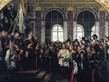 		Bismarck bei der Kaiserproklamation in Versailles