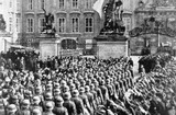 Besetzung der Prager Burg durch die Wehrmacht Photographie Prag, 15 März 1939