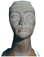 Portrét královny Nefertiti