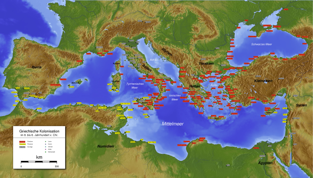 Řecká kolonizace v archaickém období