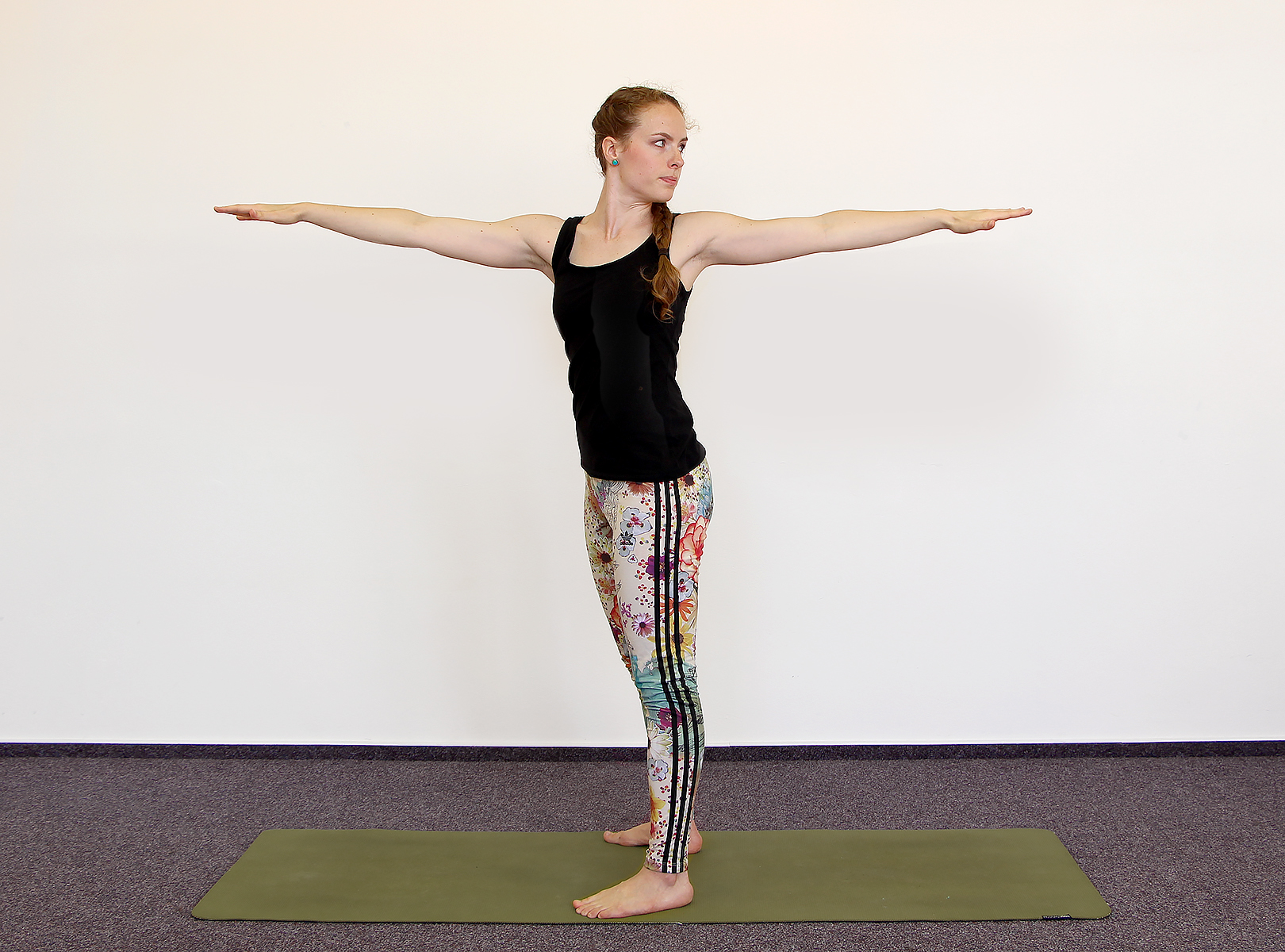 Urdhva Prasarita Eka Padasana - Standing Split Pose - Yogic Way of Life