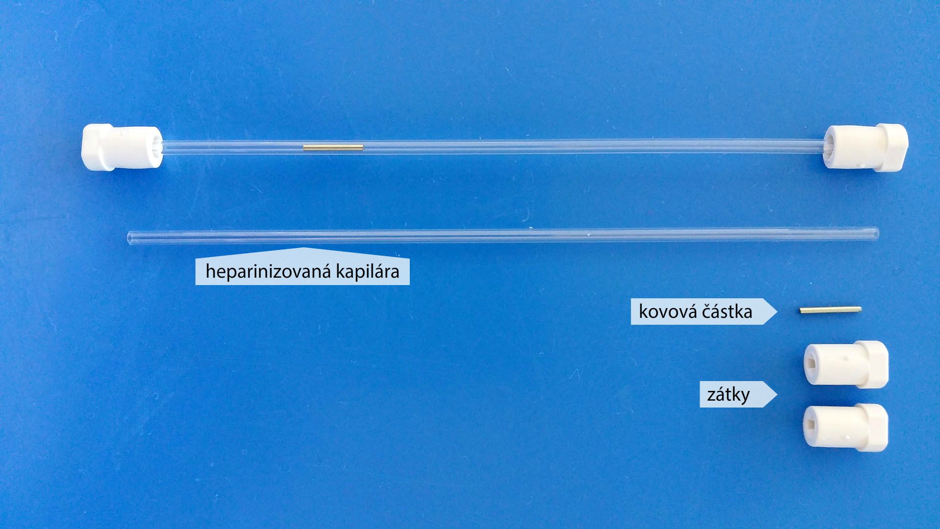 Kapilára k odběru Astrupa (ABR) – kapilární odběr krve