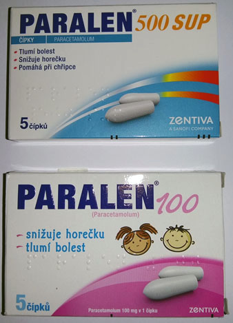 Ukázky označení léků (2)