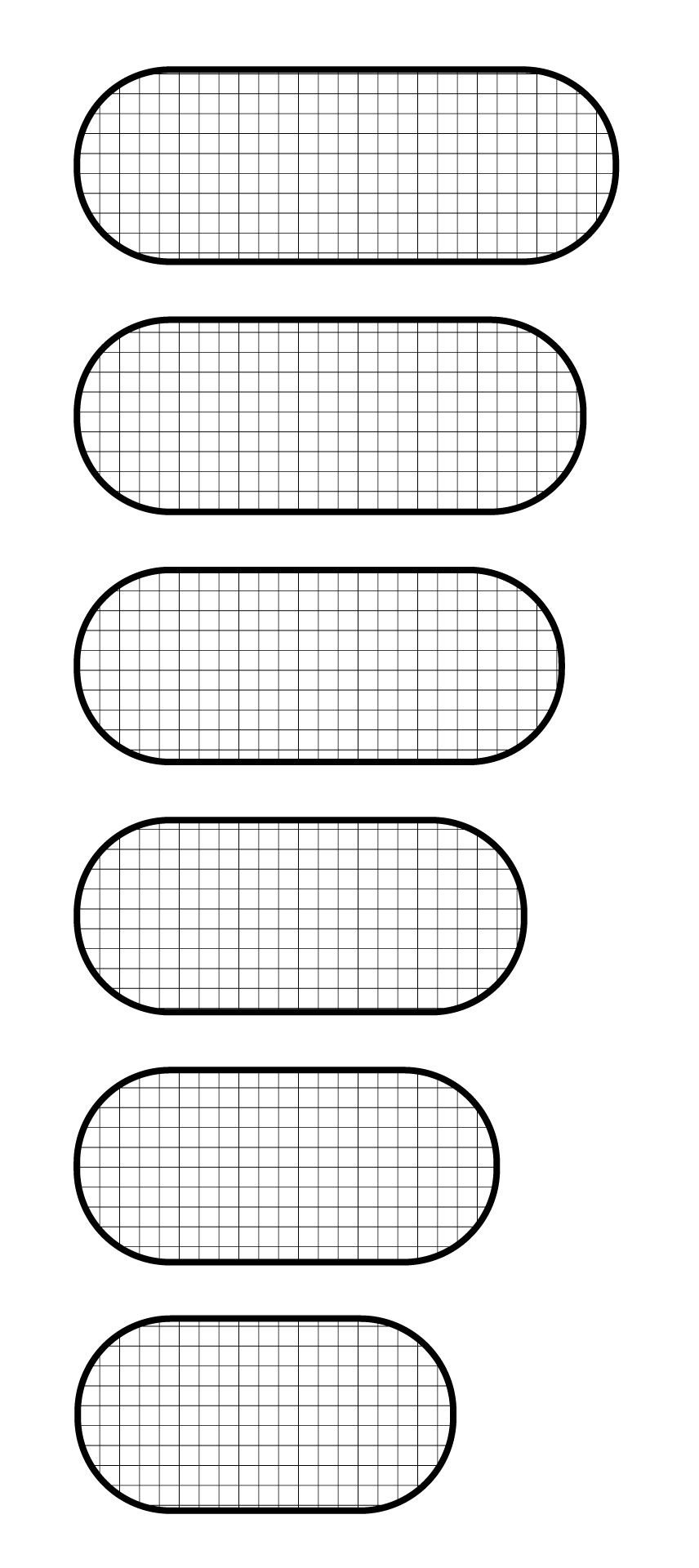 Fischbach’s spectacle frame pad patterns (inspired by Rutrle, 2001).