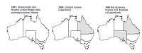 Územní vývoj do Australského svazu 2