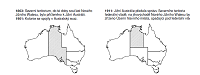 Územní vývoj do Australského svazu 3