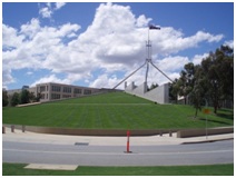 Canberra, budova parlamentu