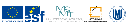 Logolink – ESF, MŠMT, OP VK, MU