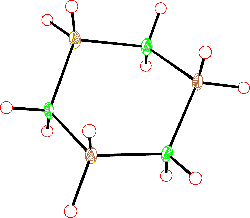 Struktura B3N3H12