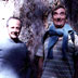 Matt Meselson a Frank Stahl během procházky po Cascade Mountains v Oregonu v roce 1984.