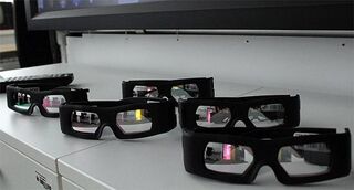 Stereoskopické brýle pro sledování 3D obrazu