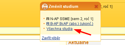 Všechna studia