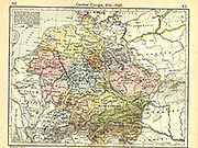 Území střední evropy mezi r. 919–1125 (The Historical Atlas od Williama R. Shepherda, 1911)