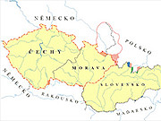 Mapa I. ČSR