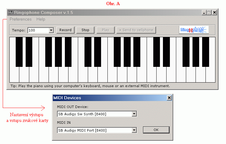Program na hru jednoduchch melodi a akord