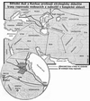 Obr. 116 Strategicky důležité trasy ropovodů v kaspické oblasti. Lidové noviny 2007