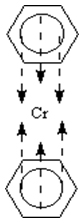 centrální atom Cr