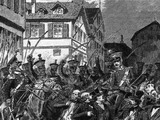 Auflösung des Rumpfparlaments am 18. Juni 1849 in Stuttgart