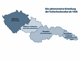 Administrative Einteilung der Tschechoslowakei ab 1928